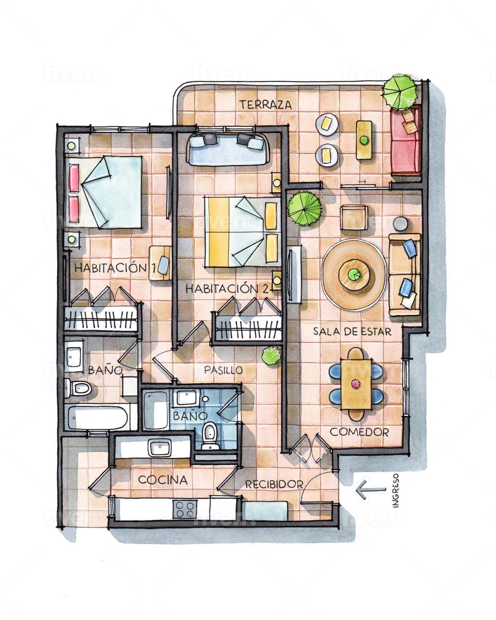 Beach Paradise Flat In Denia Centre W/ Large Pool Exterior photo
